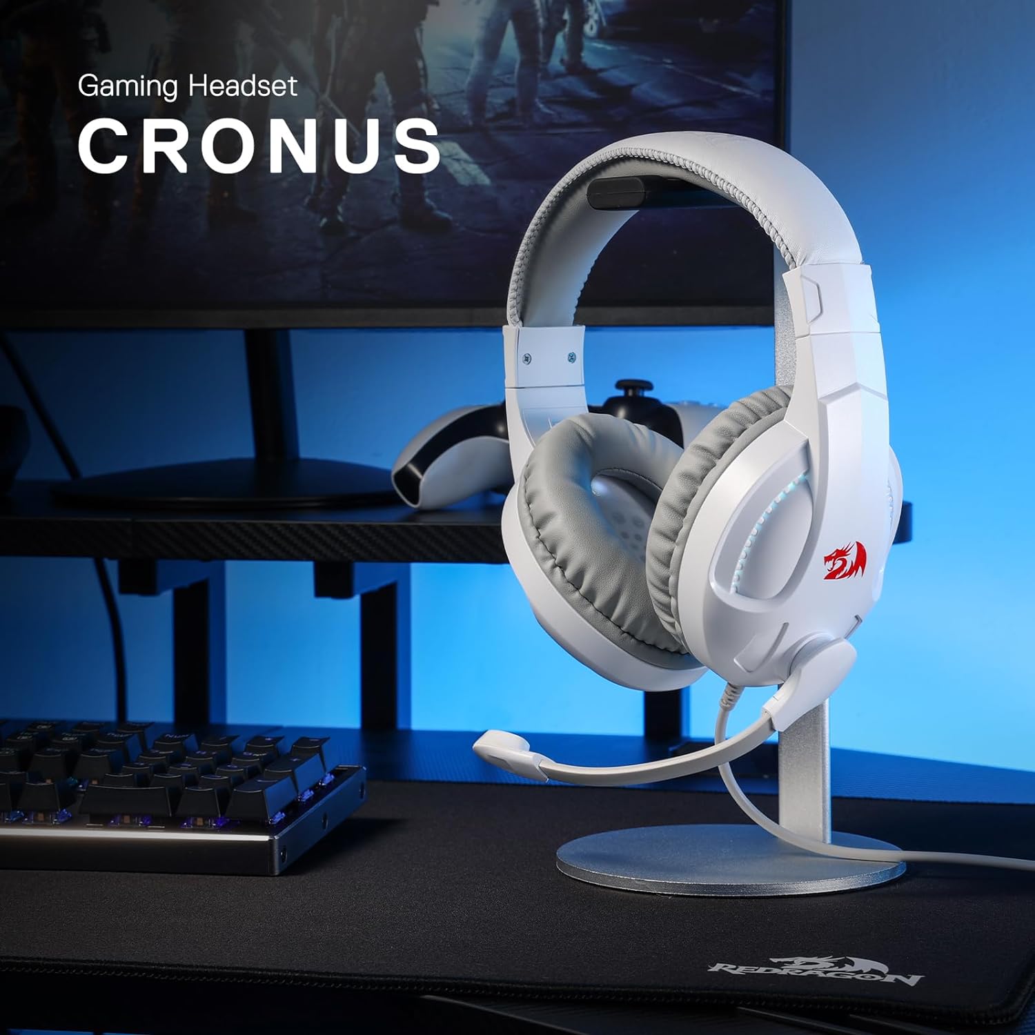 Redragon H211 Cronus Wired Gaming Headset - Thumbnail 4