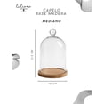 thumbnail image 2 of Juego de 2 capelos medianos con base de madera, 2 of 8