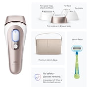 Braun IPL Skin Laser Hair Removal Device for Permanent Hair Reduction, Gift Set, PL7387