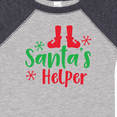 thumbnail image 4 of Inktastic Santa's Helper, Elf Shoes, Snowflakes, Christmas Boys or Girls Baby Bodysuit, 4 of 5