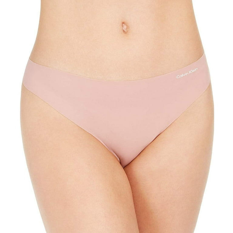 Calvin Klein Womens Invisibles Thong Panty 