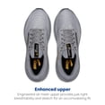 thumbnail image 4 of Zapatillas para correr Brooks Adrenaline GTS 24 para hombre, aleación/blanco/dorado, 4 of 6