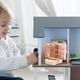 thumbnail image 5 of WORGEOUS Dollhouse Mini refrigerador Tiny House Refrigerator Miniature Fridge Ornament Play Play Toy (1:12 Escala), 5 of 8