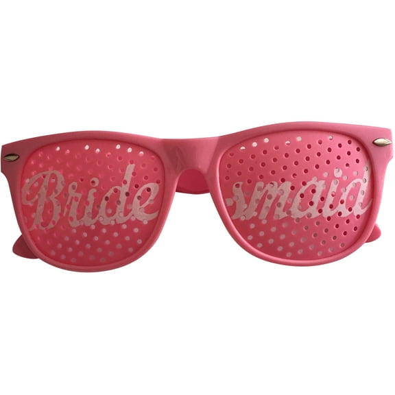 Bridesmaid Wedding Party Sunglasses, Pink