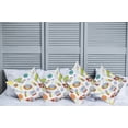 thumbnail image 2 of Ambesonne Cartoon Throw Pillow Cover 4 Pack, Outer Space Earth, 24", Multicolor, 2 of 5