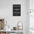 thumbnail image 3 of Inspirational Office Canvas Wall Art - Positive Entrepreneur Quotes, Discipline, Leadership, Perseverance Artwork - Home Wall Decor Framed Ready to Hang [12''W X 18''H], 3 of 6