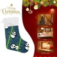 thumbnail image 4 of Coolnut Christmas Stockings 1PCS,Cute Panda Dark Big Xmas Stockings Gift Decorations and Party Supplies,Used for Fireplace Decoration Socks Christmas Tree Decoration, 4 of 7