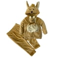 thumbnail image 1 of Conjunto Canguro NiÃ±o Sudadera con Gorro Bordado y Peluche Incluido Talla 3 aÃ±os Kiss Playeras y Polos para NiÃ±os, 1 of 5