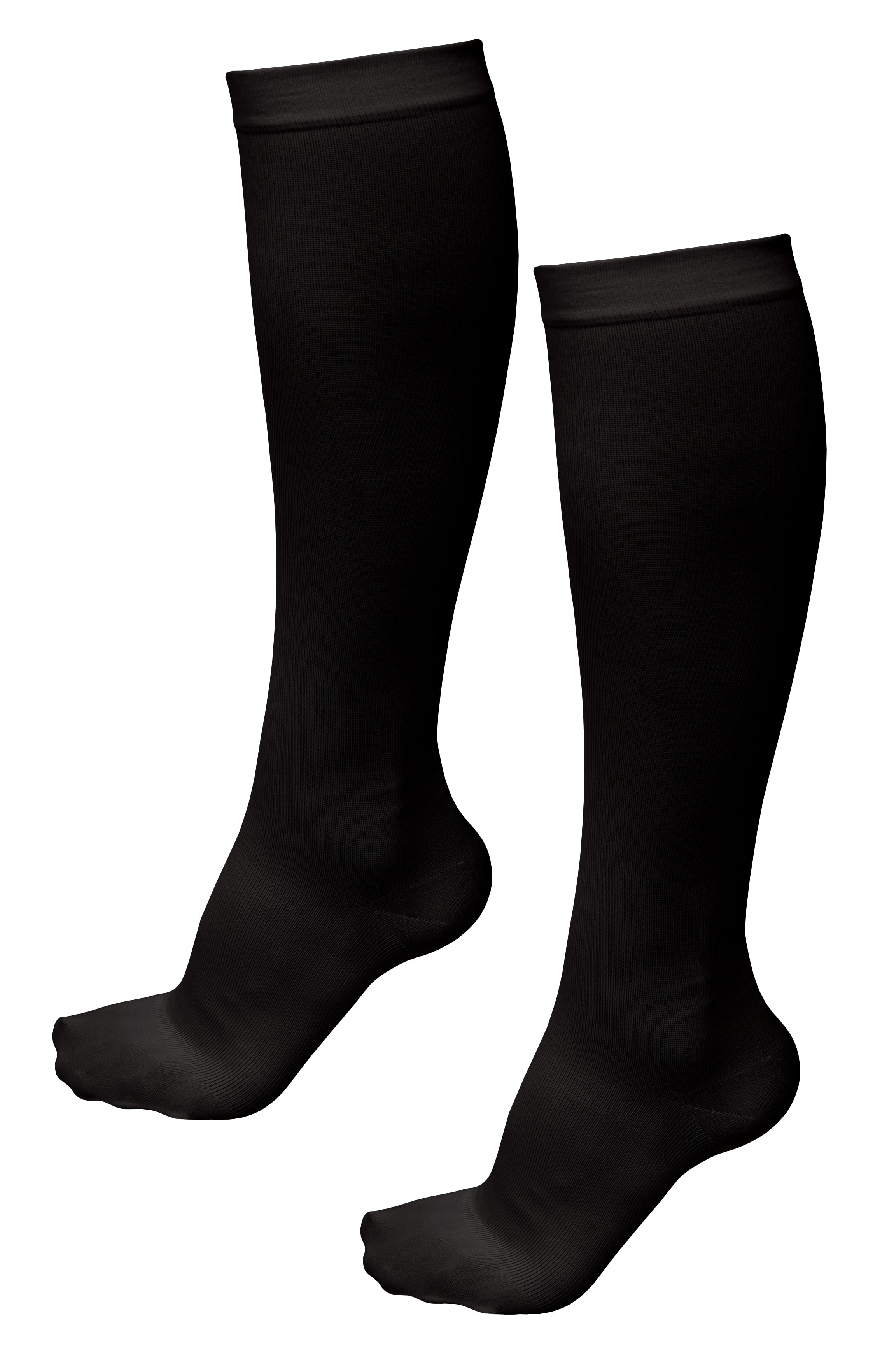 ANGEL KT Compression Copper Socks Miracle Foot Pain Relief 1 Pair Sm/Med Black 