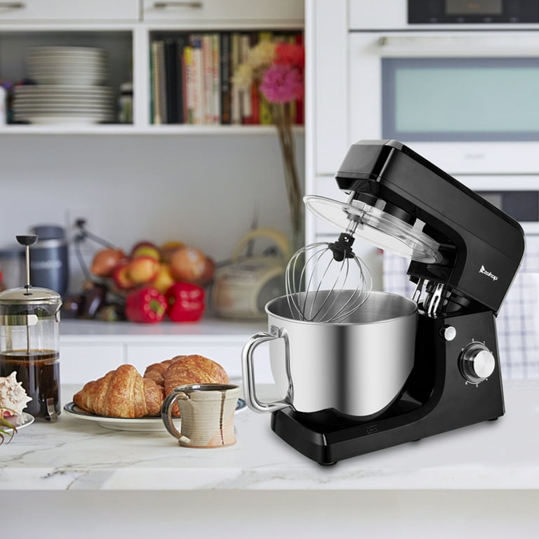 Samsaimo Stand Mixer,6.5-QT 660W 10-Speed Tilt-Head Food Mixer, Kitchen  Electric Mixer with Bowl, Dough Hook, Beater, Whisk for Most Home Cooks