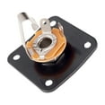 thumbnail image 3 of Cubierta de placa de guitarra eléctrica cuadrada para parte de bajo de guitarra negro Yuyangstore Placa de clavija de guitarra eléctrica LP, 3 of 6
