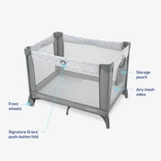 Graco Pack n Play Portable Infant Playard, Reign, Unisex 18.52 lbs