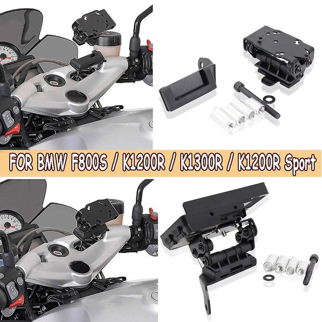 Para BMW K 1200 R/Sport soporte para teléfono móvil de motocicleta soporte GPS 2007-2008 K1200R Sport 2005-2008 K1200R