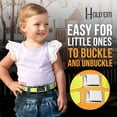 thumbnail image 5 of Hold'Em Kids Elastic Belt for Toddler Boy's With Silver Square Buckle - Lemon Yellow, 5 of 6