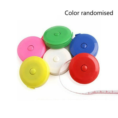 

Newest Upgraded 60-Inch 1.5 Meter Soft and Retractable Tape Measure Medical Body Measurement Tailor Sewing Craft Cloth Dieting Measuring Tape