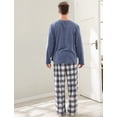 thumbnail image 7 of Richie House Men's Soft & Warm Lightweight Fleece Pajama Set NRHM2857, 7 of 7