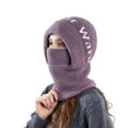 thumbnail image 2 of Roncen Women’s Winter Balaclava, Knit Hood with Full Face Mask & Eye Opening, Windproof Ski Mask for Riding & Outdoor, 2 of 2