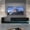 Black-1, variant on 47.2" TV Stand for 60 Inch TV,Entertainment Center with Adjustable Shelf,Corrugated Door Panels TV Console with 2 Cabinets,Media Console,Golden Metal Feet,for Living Room,White+Gold