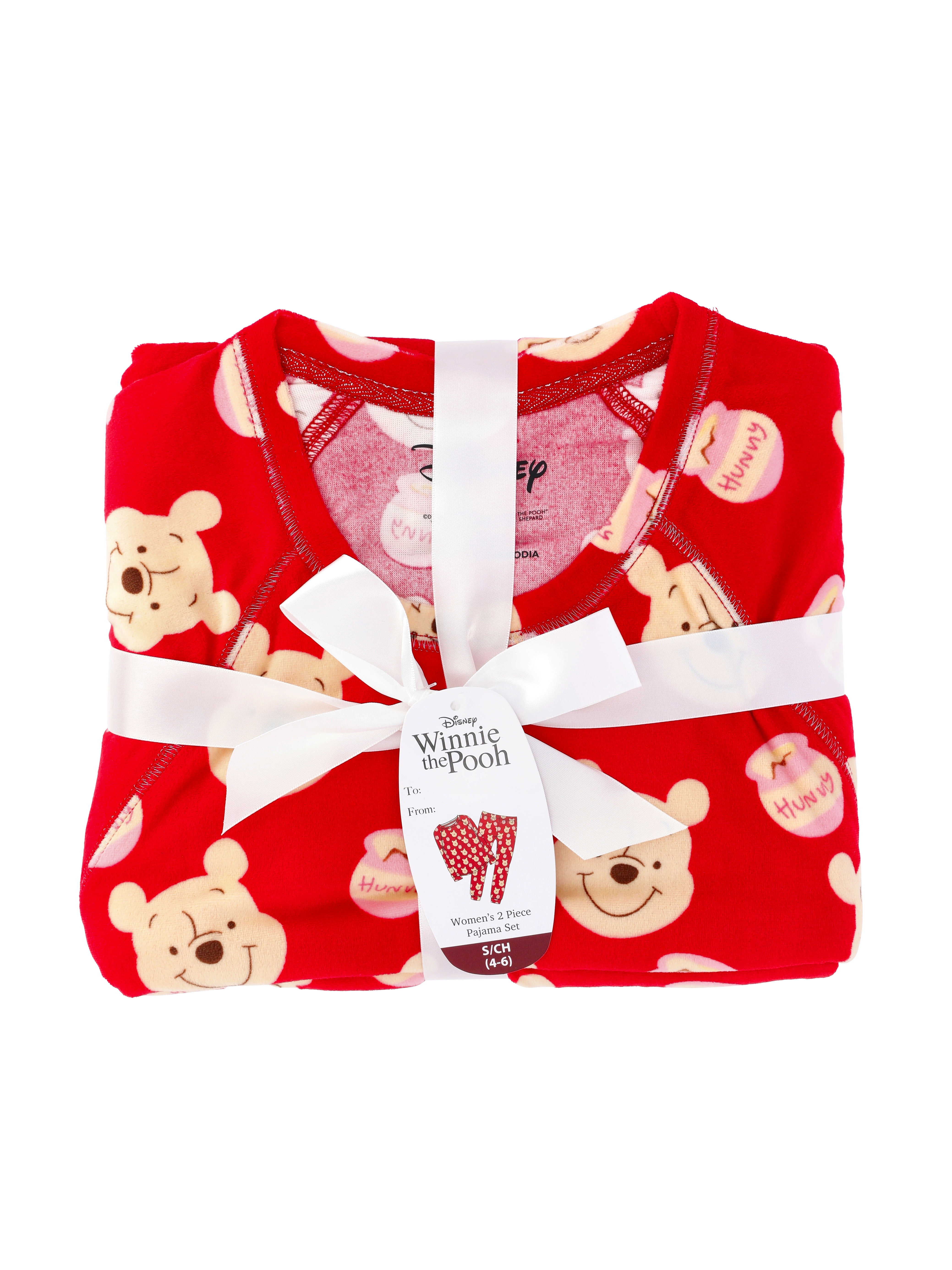 Disney Winnie the Pooh Women's Pajama Set, 2-Piece, Sizes S to 3X