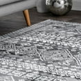 thumbnail image 3 of nuLOOM Frances Moroccan Accent Rug, 3' x 5', Gray, 3 of 3
