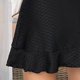 thumbnail image 4 of Gibobby Conjunto de Bikini para Mujer Trajes de baño de 3 piezas para mujer Conjunto de bikini con anillo halter(Negro,XL), 4 of 5