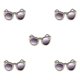 thumbnail image 1 of Gafas de sol vintage de moda para Mujer Minnieouse negro, 1 of 6