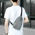 thumbnail image 6 of Crossbody Bag for Womens Mens Multipurpose Sling Bags Chest Shoulder T Sling Purse Strap Travel Bag with Earphone Hole, 6 of 8