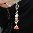 thumbnail image 6 of Stylish Cell Phone Charm with Mini Tether - Cute Decorative Pendant for Mobile Phones, Suitable for iPhone 15, , Backpack, Airpod, Wallet Decoration, Personalize Tech Gadgets, Devices, 6 of 12