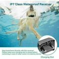 thumbnail image 3 of Dog Training Collar, Anti Bark Collar, Rechargeable with 3 Modes Vibration/Shock/Beep Sound, Waterproof Receiver and 800 Meter Remote Control (Black), 3 of 5