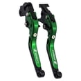 thumbnail image 2 of Ruiboury Durable Motorcycle Brake Cluth Lever Handle Made With Aluminum For Reliability Exquisite Appearance green and black, 2 of 6