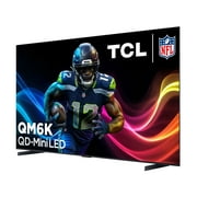 TCL 98 Class QM6K Series QD-Mini LED QLED 4K UHD HDR Smart Google TV (NEW 2025) - 144Hz, Dolby Atmos Onkyo Audio, Halo Control System - 98QM6K