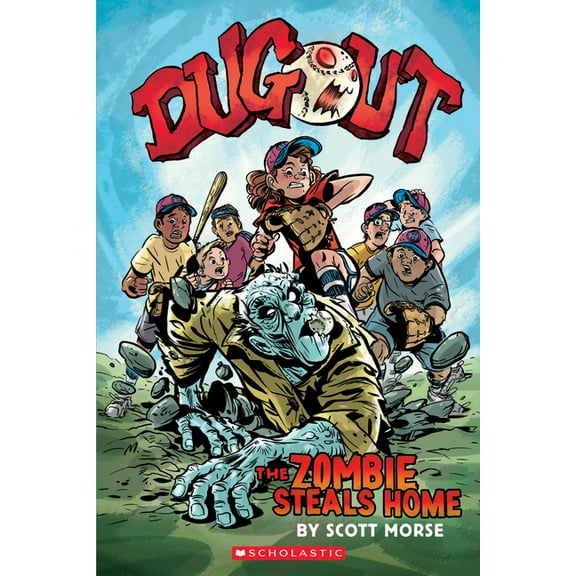 Dugout: The Zombie Steals Home: A Graphic Novel, (Paperback)
