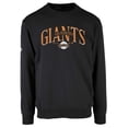 thumbnail image 2 of Men's Levelwear Black San Francisco Giants Zane Cooperstown Collection Retro Spellout Pullover Sweatshirt, 2 of 3