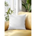 thumbnail image 2 of 1 Pack Outdoor Throw Pillow, White Waterproof Pillow with Insert Included, Modern Simple White Backdrop Decorative Accent Cushion Sofa Pillows for Patio Porch, 16 x 16 In, 2 of 8