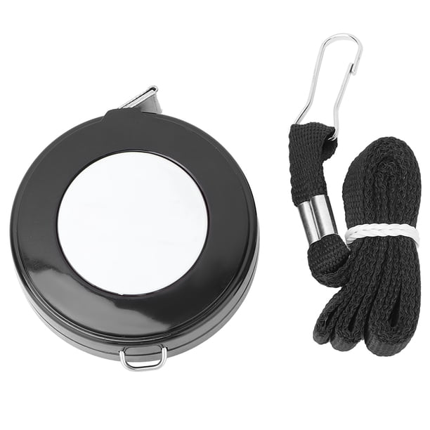 Regla de medición de tela para el cuerpo, cinta métrica de 150 cm, cinta métrica retráctil suave, cinta métrica para el cuerpo, diseño fácil de usar Jadeshay A