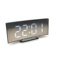 thumbnail image 1 of Riwcyla Creative Surface Electronic Large Screen Mirror Mute 6507 white, 1 of 6