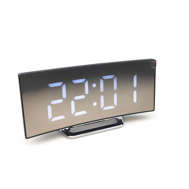 Riwcyla Creative Surface Electronic Large Screen Mirror Mute 6507 white