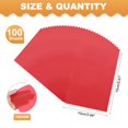 thumbnail image 2 of Uxcell Colored Vellum Paper, 100 Sheet Red 4" x 6" Printable Vellum Paper, 2 of 6