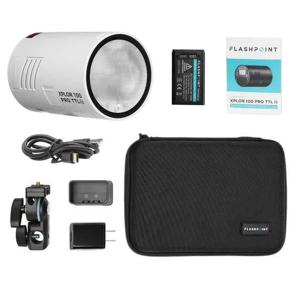 Flash Monollight Flashpoint XPLOR 100 Pro TTL R2 de 100 W
