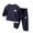 Dark Blue, variant on Atogsazn Baby Boys Spring Fall Clothes Set Infant Toddler Long Sleeve Sweatshirt Pant Outfit Crew Neck Tops Dark Blue 1-2 Years