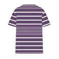 thumbnail image 4 of Fiudx Liquidación de Ahorros de Verano Blusas de Talla Grande para Mujer, Blusa con Cuello En V, Blusa Informal Holgada de Manga Corta de Verano, 4 of 5