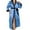 A-Blue55, variant on Yuanlong Womens Satin Robe Nightgown Love & Heart Print Plus Sleep Dress Valentine Romantic Evening Cute Silky Loungewear