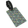 thumbnail image 3 of Daiia Dinosaur Plays Soccer Durable Luggage Tags with Secure Strap Travel ID Tags Suitcase ID Tags Bag Identification Tags - Easy Identification for Men and Women, 3 of 8
