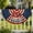 A, variant on KUNPENG USA 250th Anniversary Pleated Fan Flag 1776-2026 250 Years of Freedom Patriotic Bunting Banner for 4th of July Independence Day Outdoor Porch Fence Railing Decor