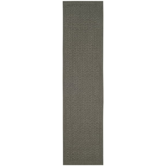 Safavieh Palm Beach Jannine Geometric Runner Rug, Ash, 2'3" x 10'