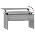 thumbnail image 6 of vidaXL Coffee Table Lift Top End Table Accent Side Sofa Table Engineered Wood, 6 of 9