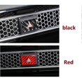 thumbnail image 3 of For 11Th Gen Honda Civic 2022 Carbon Fiber Warning Light Switch Button Cover Trim Sticker Frame Accessories Red, 3 of 5
