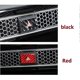 thumbnail image 3 of For 11Th Gen Honda Civic 2022 Carbon Fiber Warning Light Switch Button Cover Trim Sticker Frame Accessories Red, 3 of 5