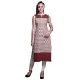 thumbnail image 1 of Bimba Robes Tuniques Droites Sans Manches Imprimées pour Femmes Vêtements d'Été Grand, 1 of 5