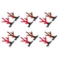 thumbnail image 1 of Christmas Clips Little Girl Hair Clips Elegant Hair Decor For Graduation Wedding M Red 12Pcs, 1 of 3